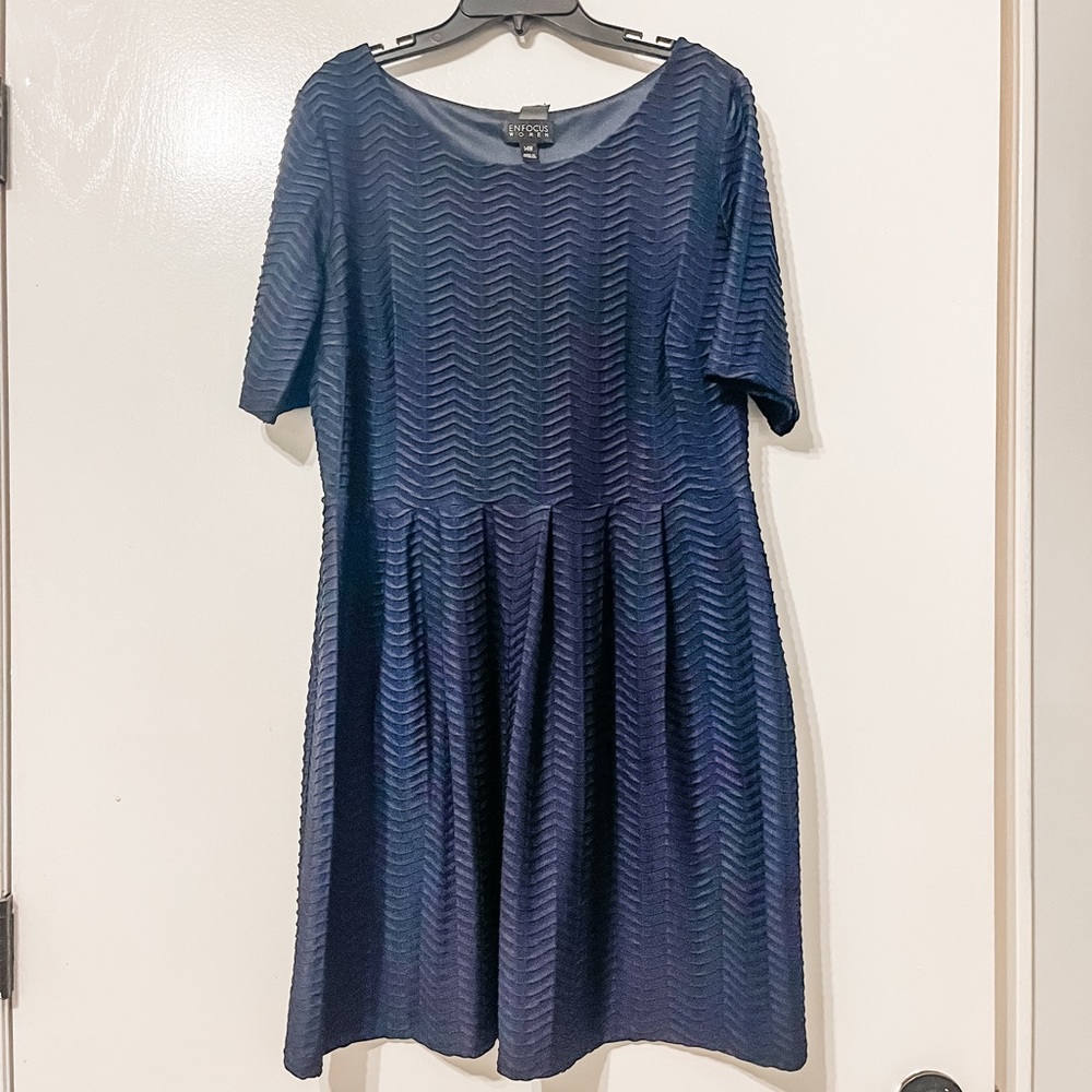 Dark Navy Dress